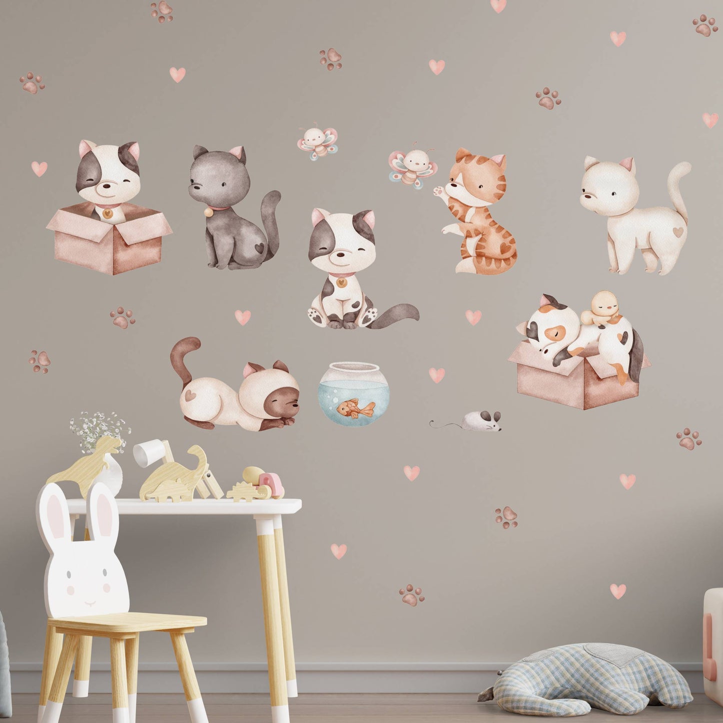 Cats Wall Decals 5.0