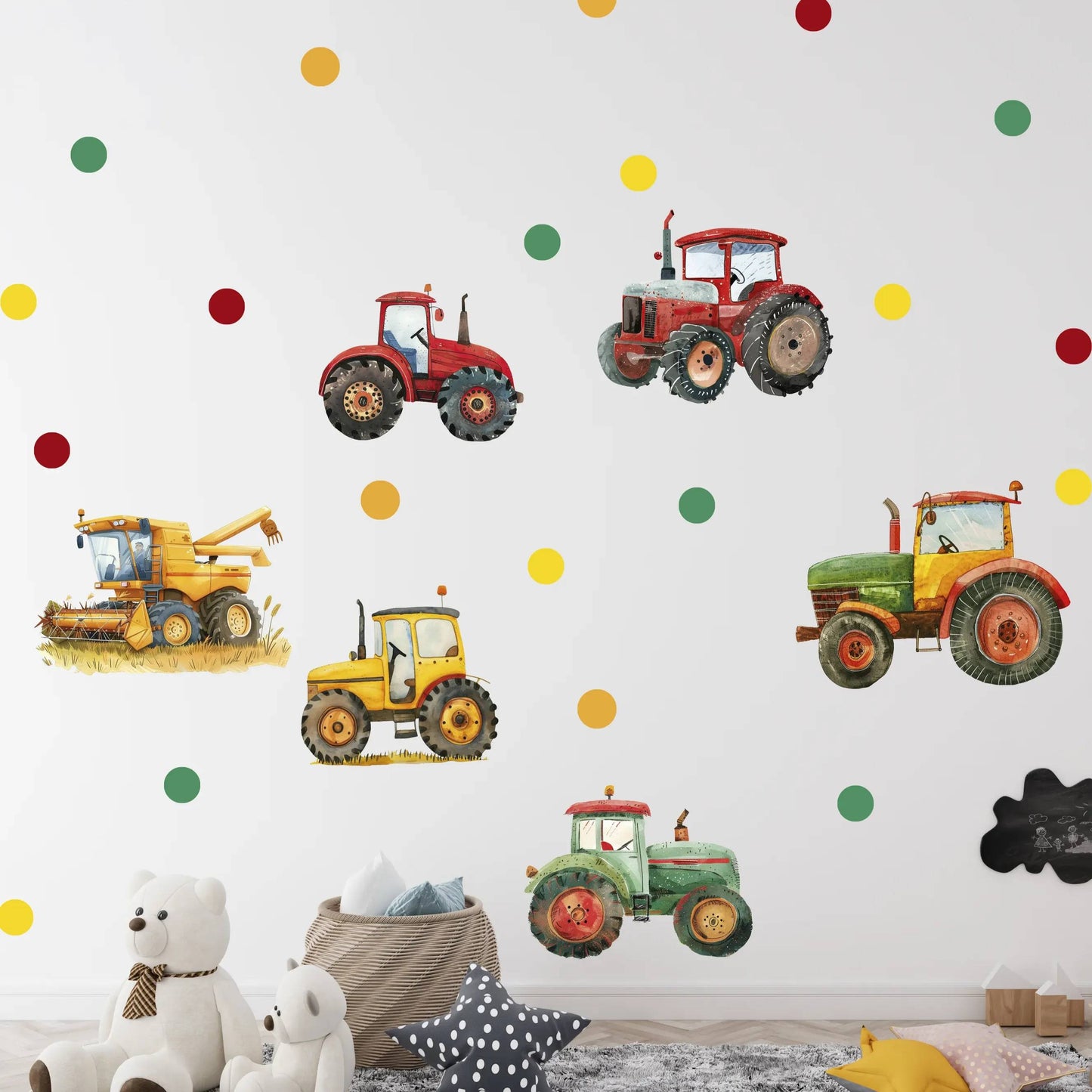 Tractors Wall Decals