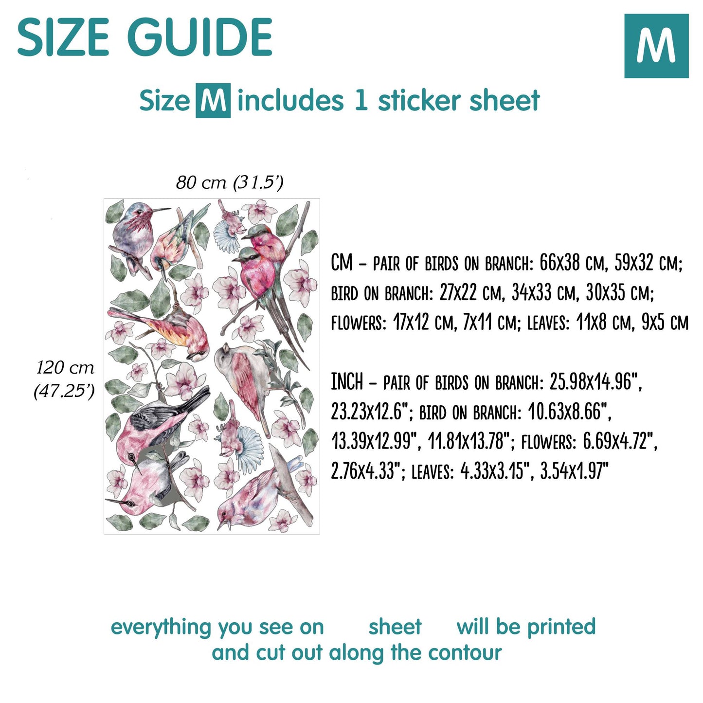 Birds Wall Decals