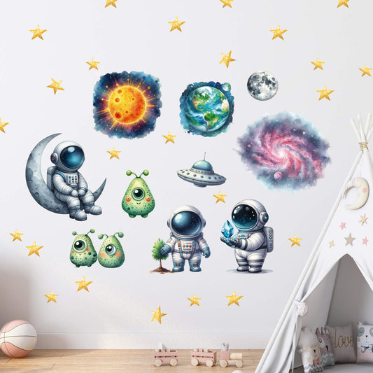 Space Wall Decals 2.0