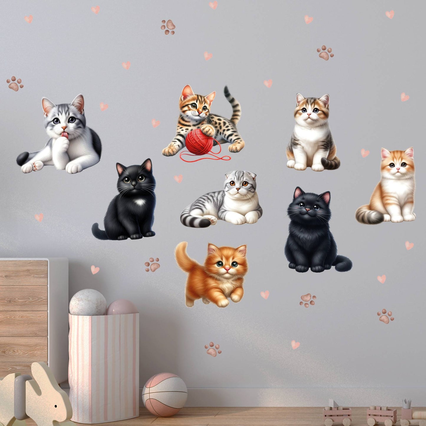 Cats Wall Decals 4.0