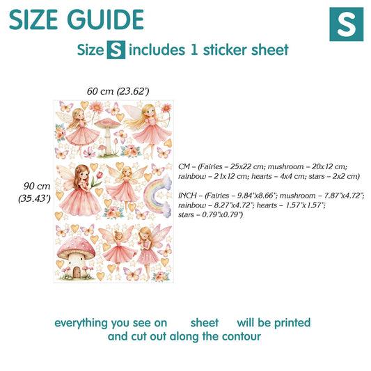 Fairies Wall decals 2.0