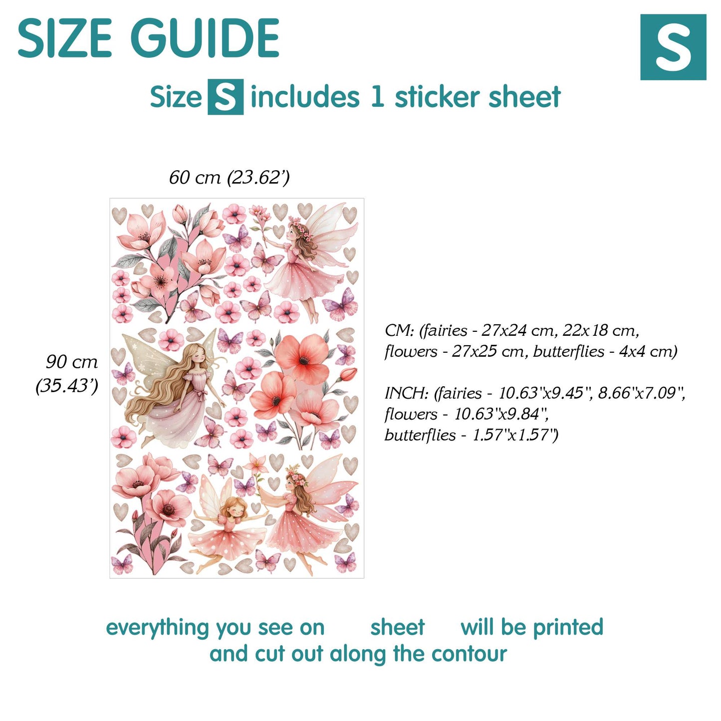 Fairies Wall decals
