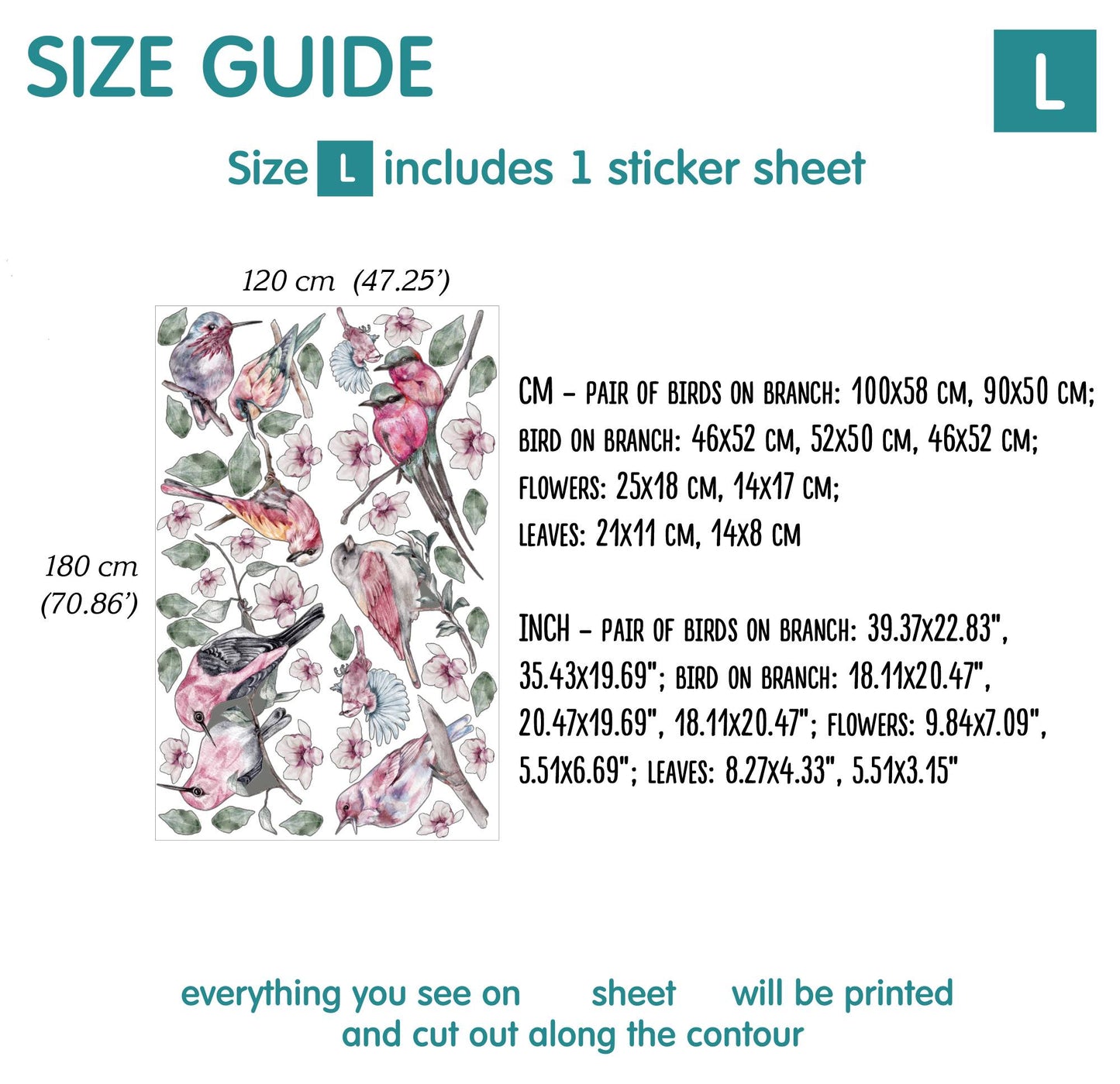 Birds Wall Decals