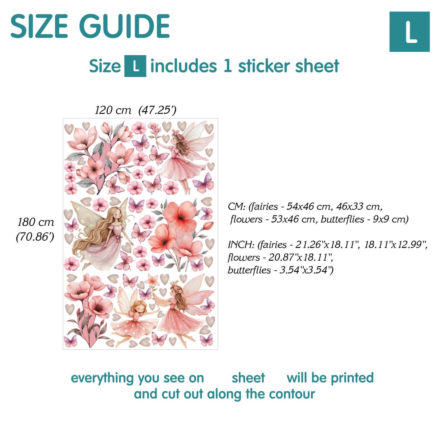 Fairies Wall decals
