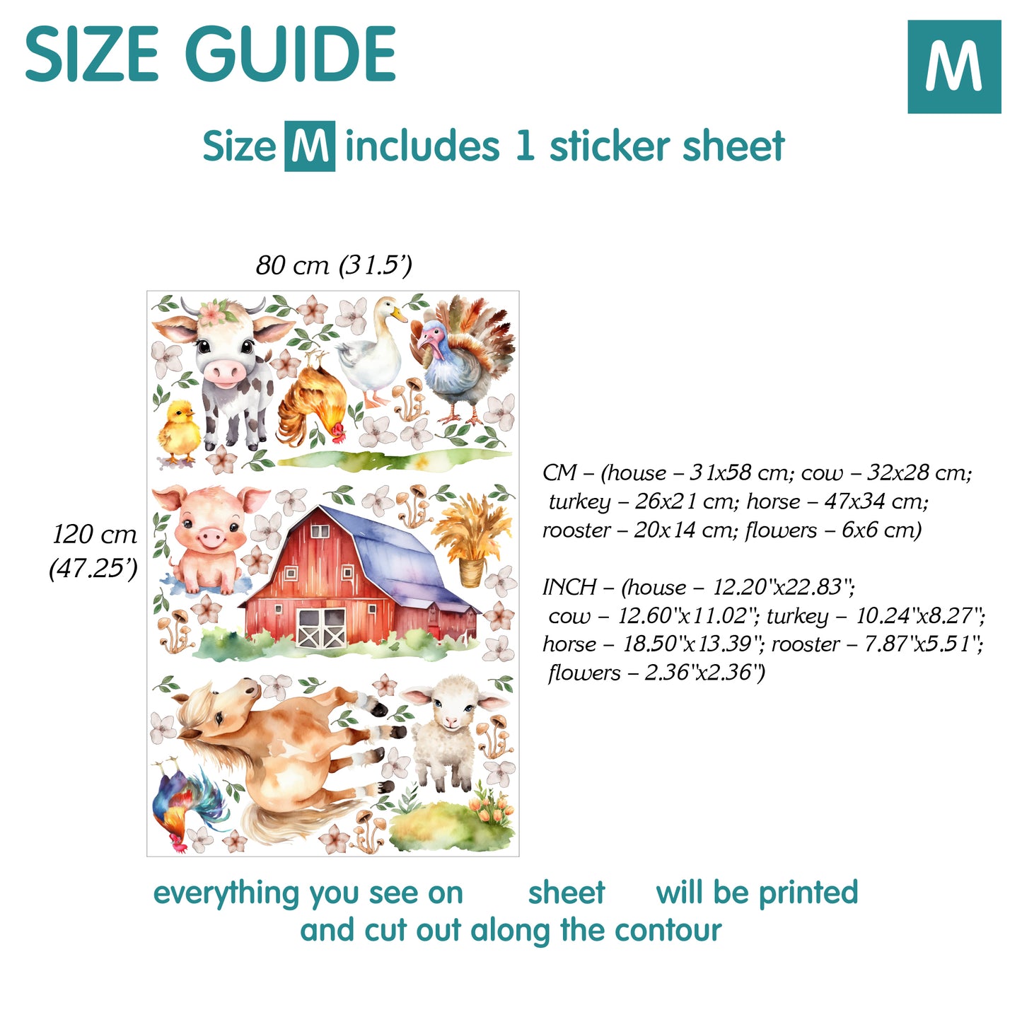 Farm Wall Decals