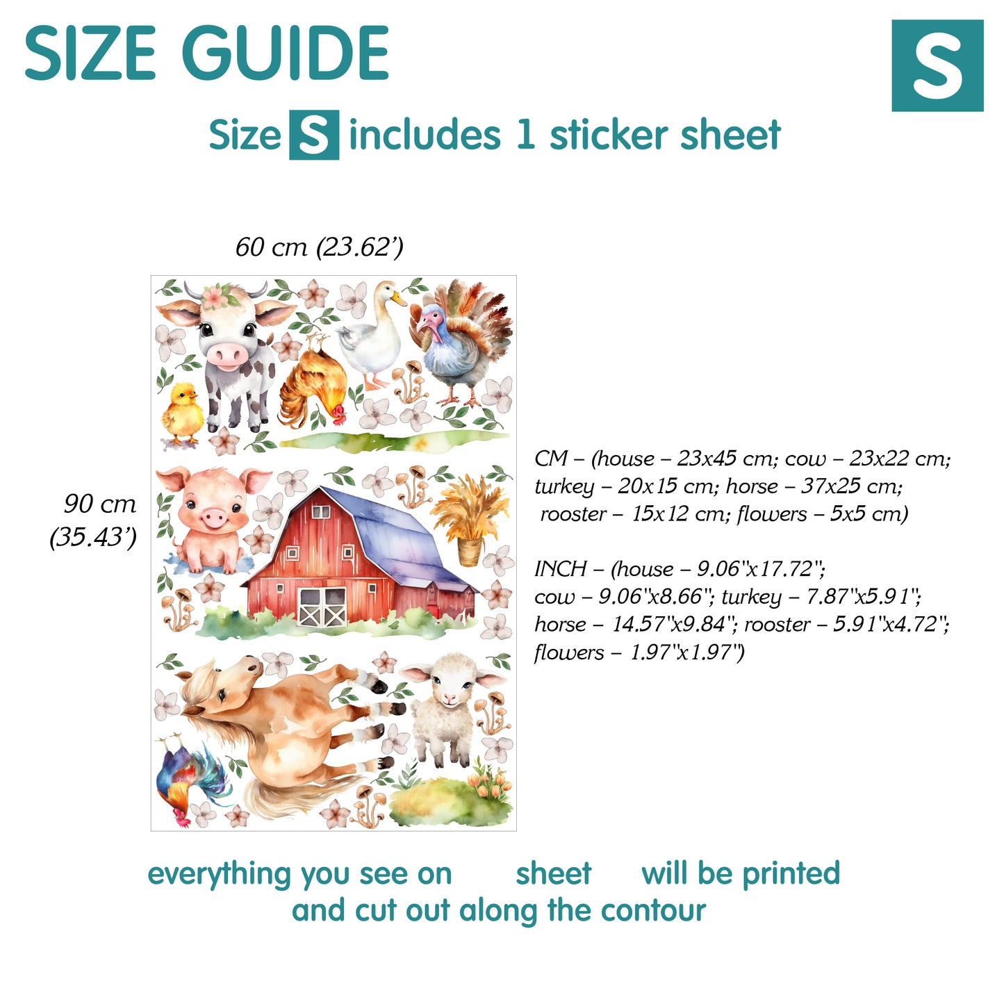 Farm Wall Decals