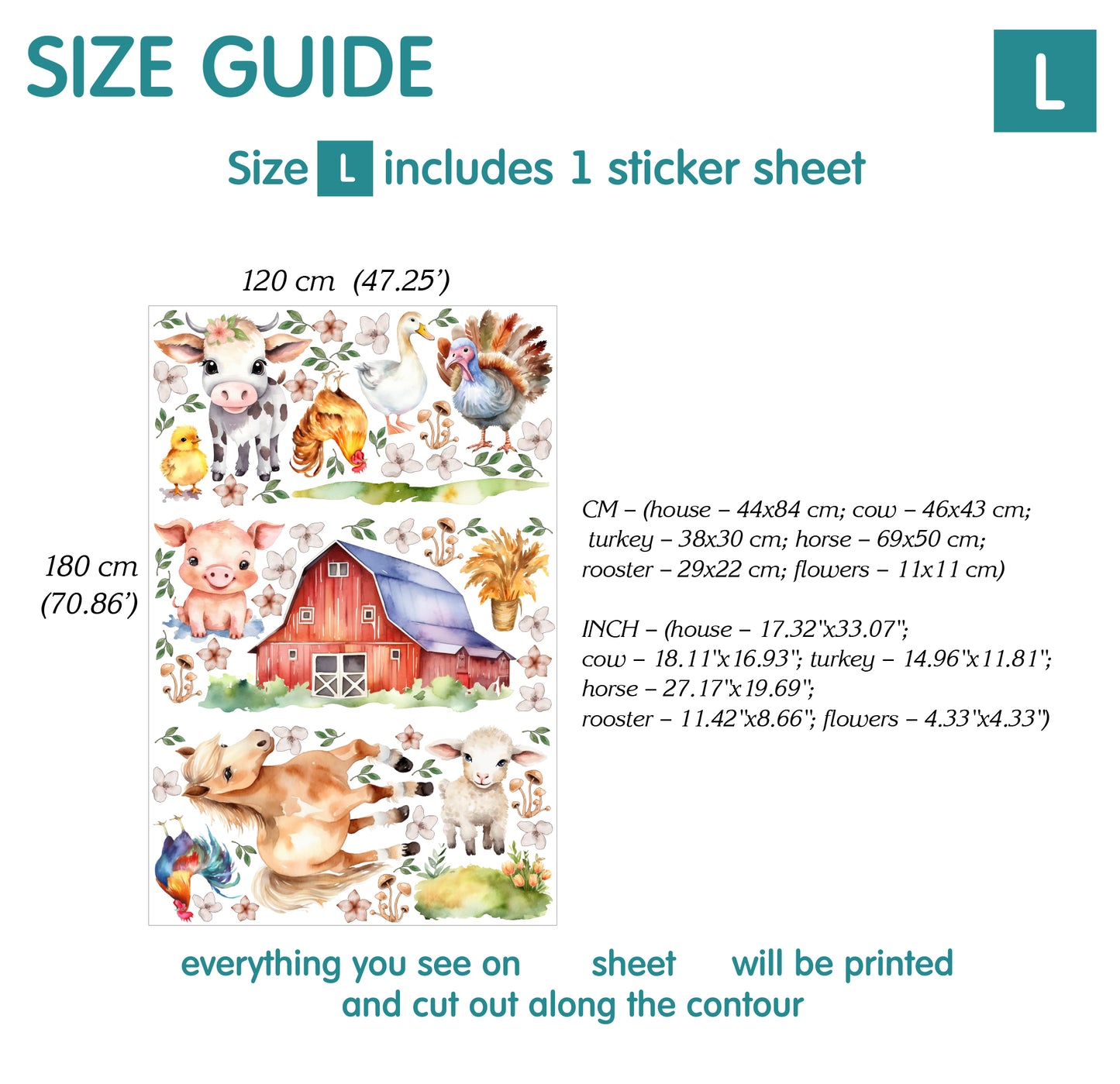 Farm Wall Decals