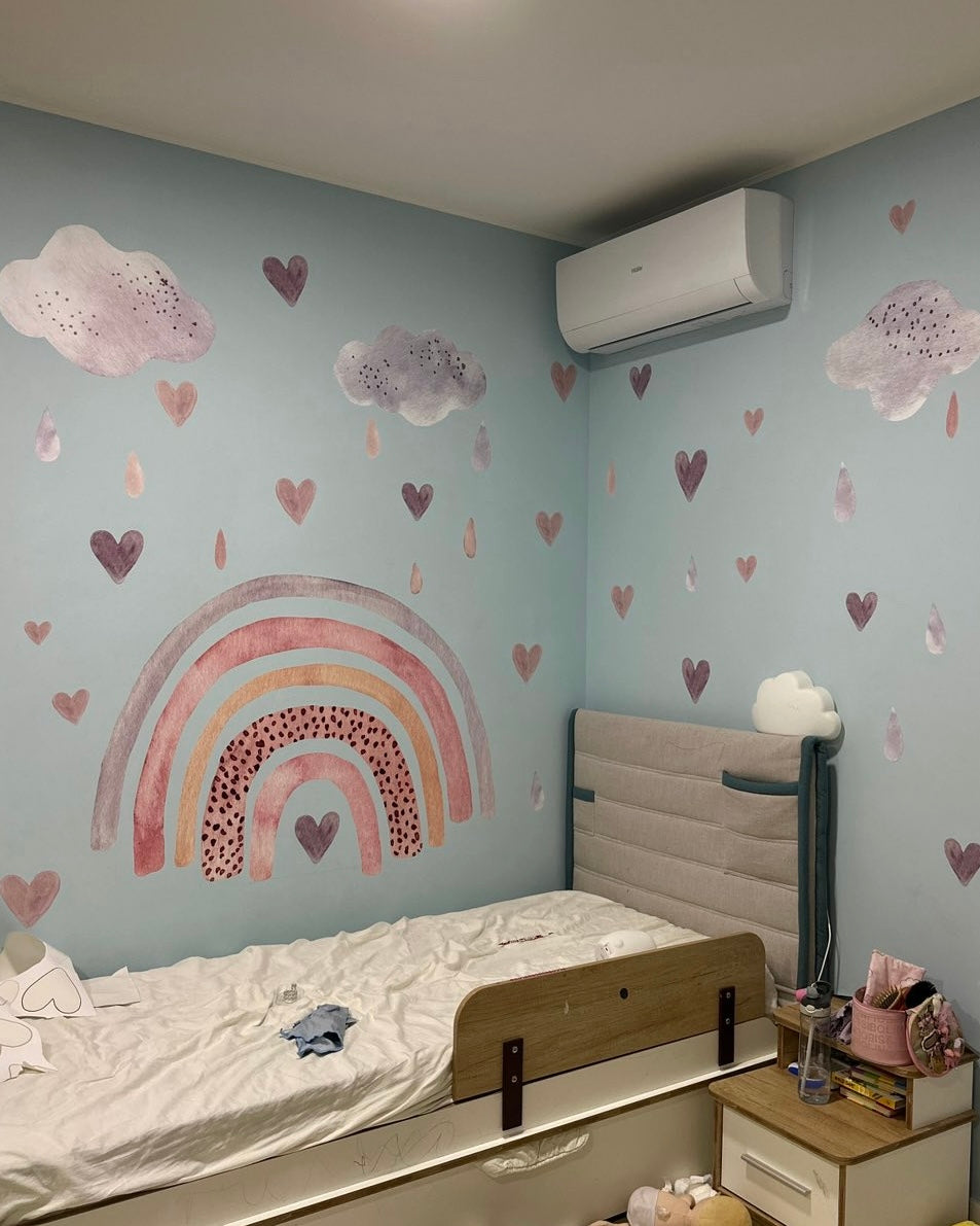 Rainbow Wall decals 2.0