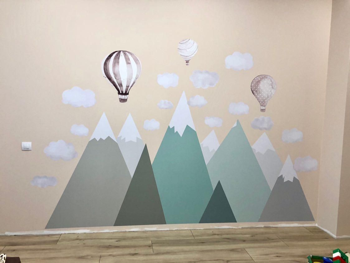 Mountains Wall Decals 5.0