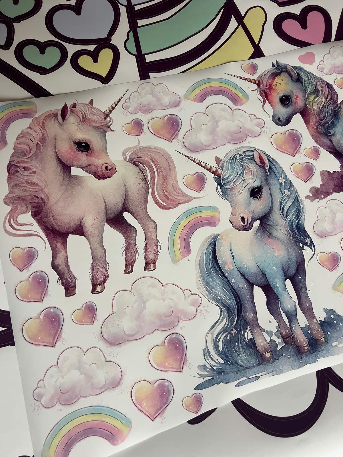 Unicorns Wall Decals 2.11