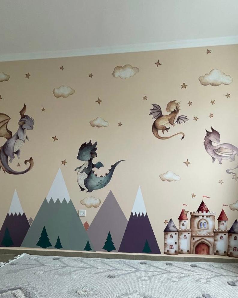 Dragons Wall decals 4.3