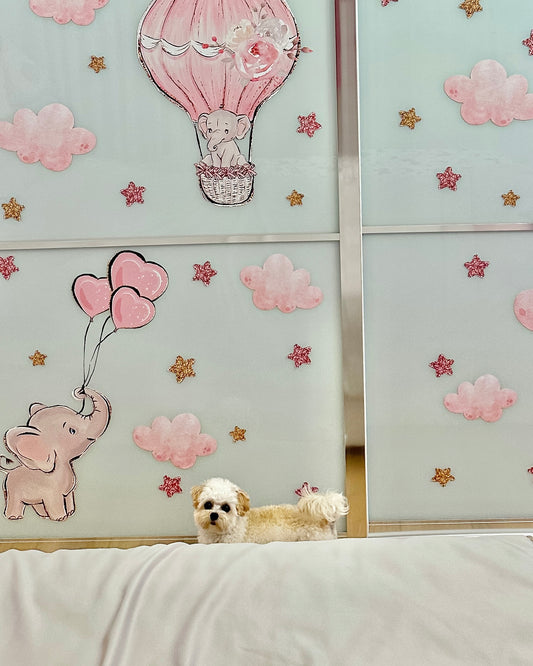 Elephants Wall decals
