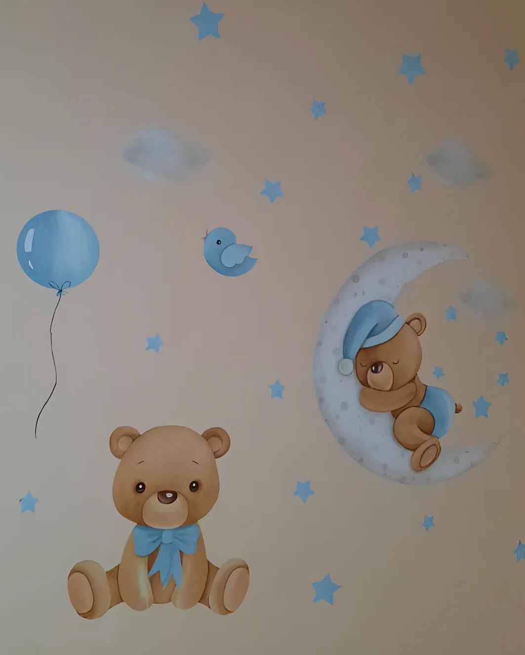 Bears Wall Decals 18.19 (Blue)