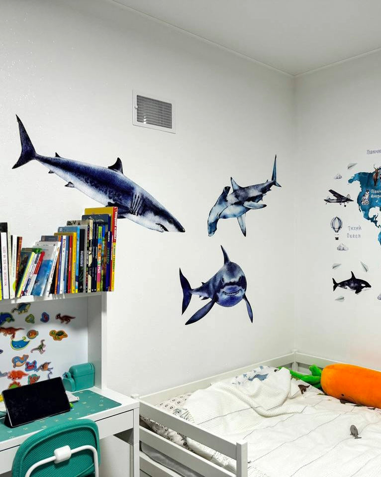 Sharks Wall Decals