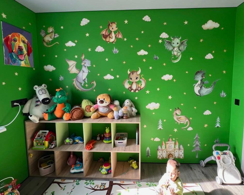 Dragons Wall decals 4.3