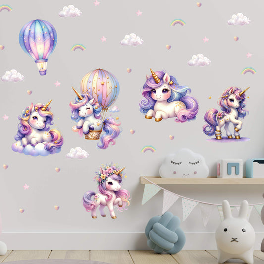 Unicorns Wall Decals 10.0