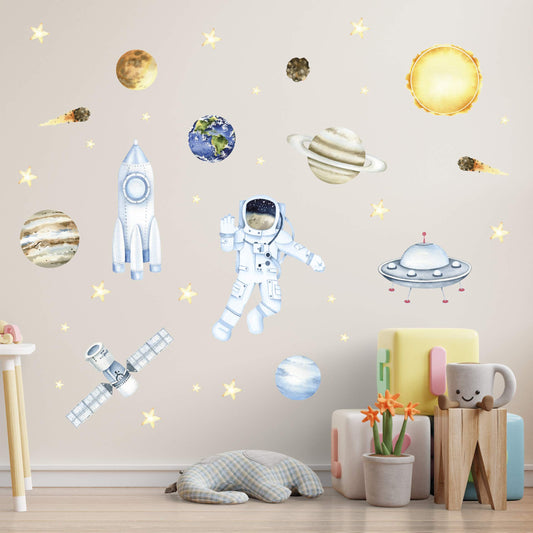 Space Wall Decals 12.0