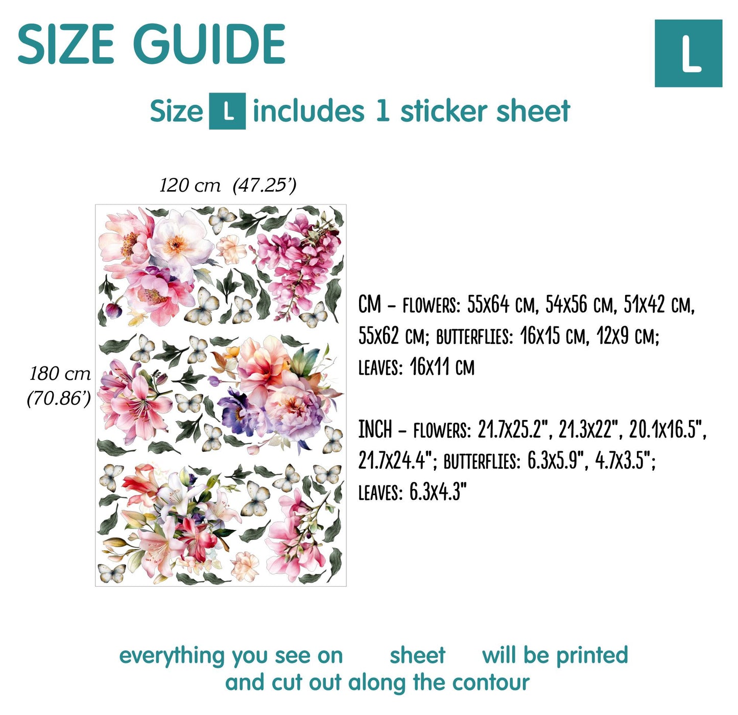 Flowers Wall Decals