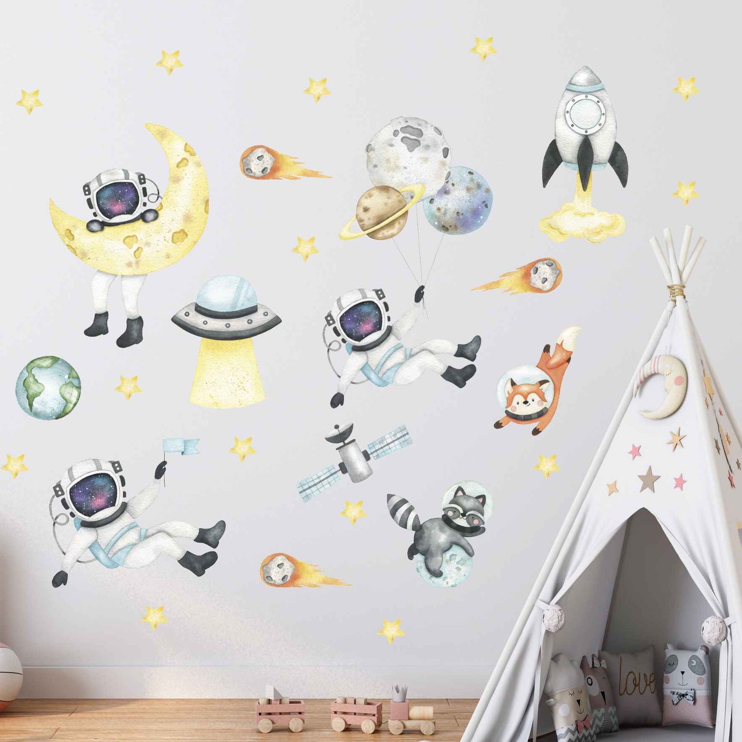 Space Wall Decals 7.0