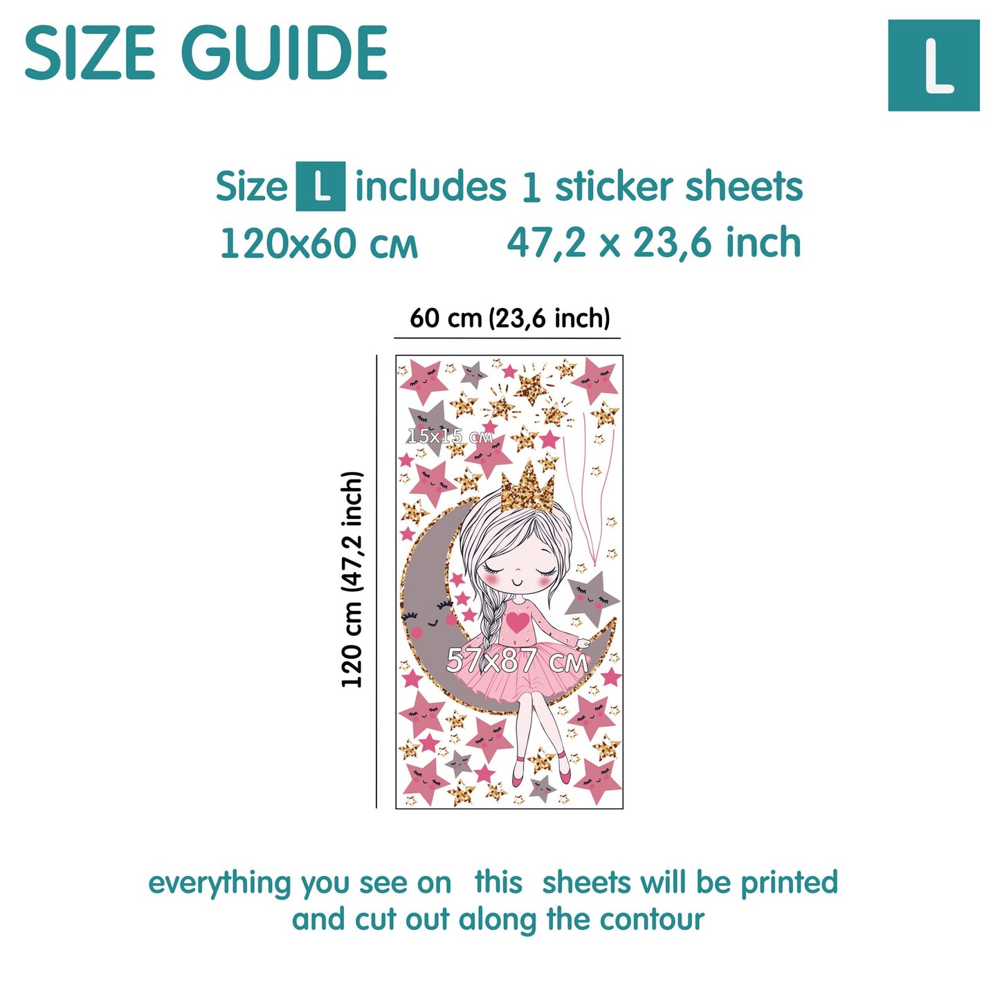 Fairy Princess Wall Decals