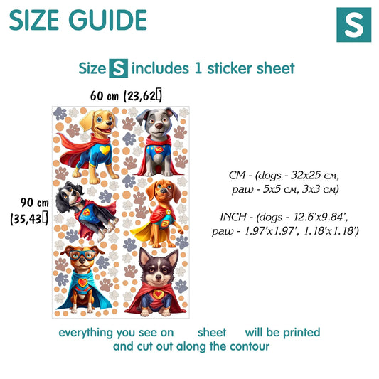 Dogs Wall Decals 9.19