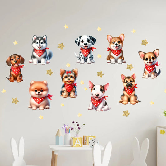 Dogs Wall Decals 9.17