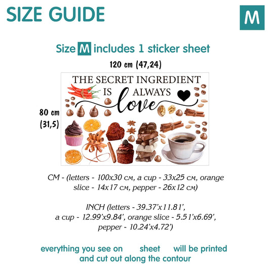 Kitchen Wall Decals
