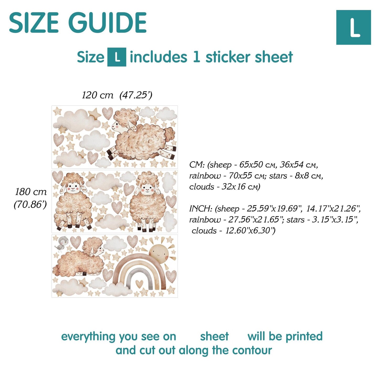 Sheep Wall Decals