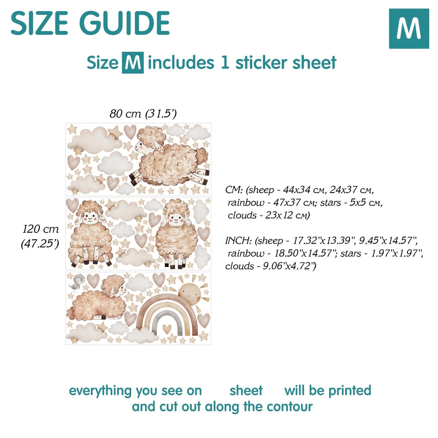 Sheep Wall Decals
