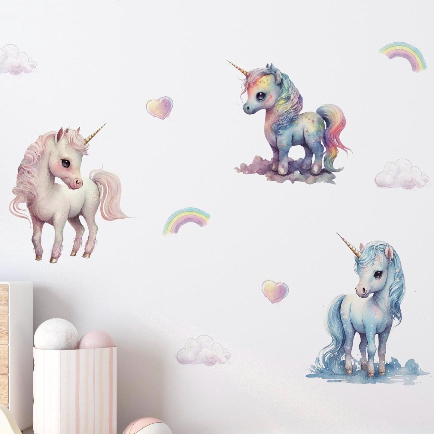 Unicorns Wall Decals 2.11