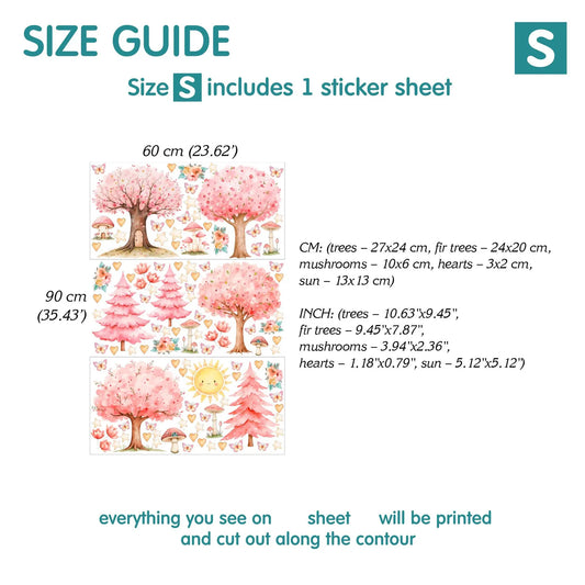 Fairy Forest Wall Decals