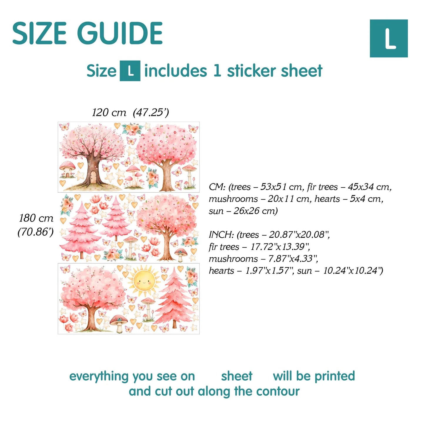 Fairy Forest Wall Decals