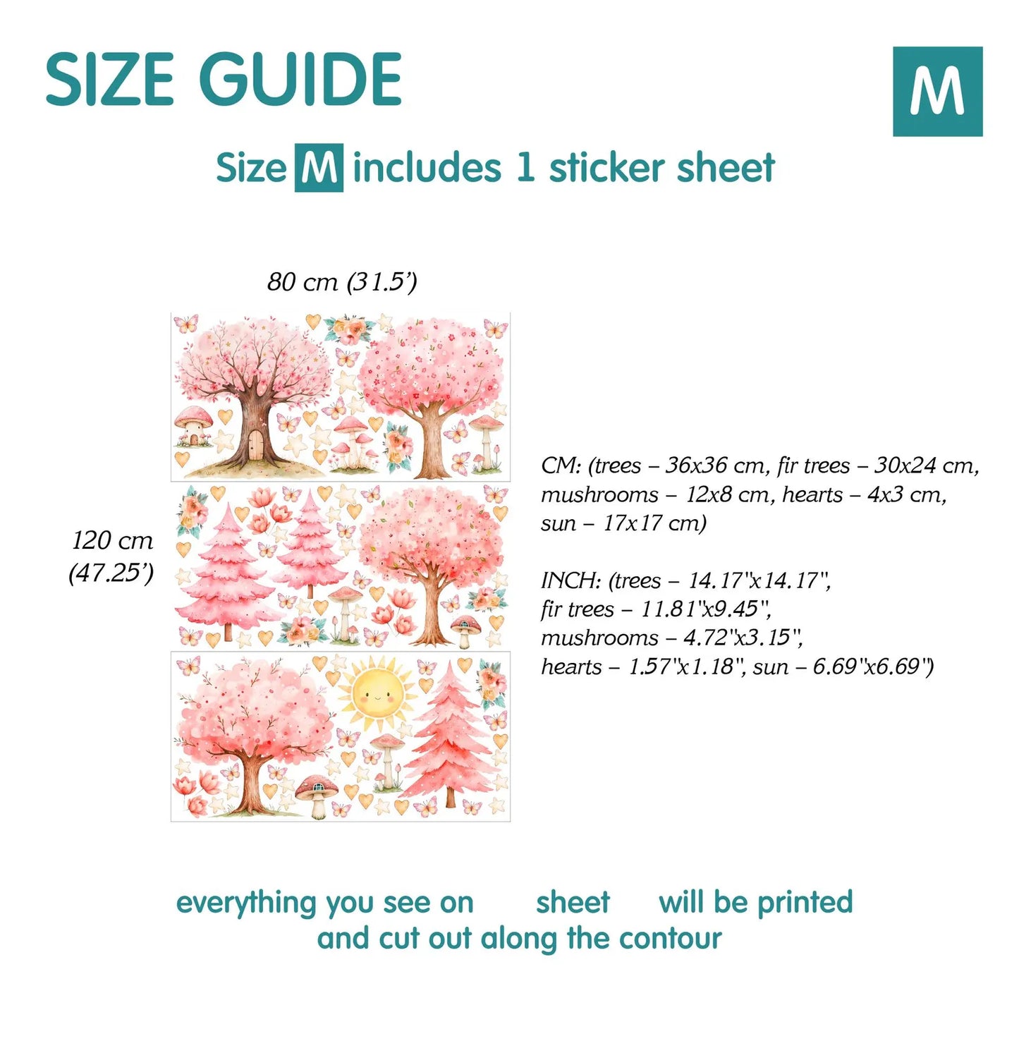Fairy Forest Wall Decals