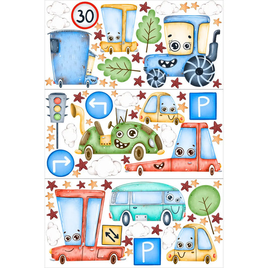 Cars Wall decals 3.79