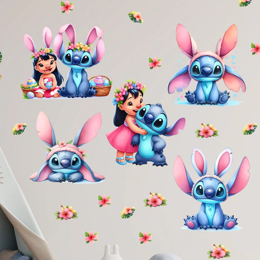 Stitch & Angel Wall Decals
