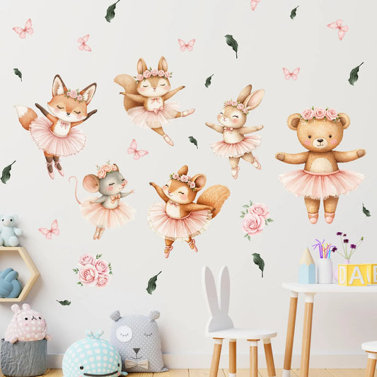 Ballerina Wall Decals (43.7)