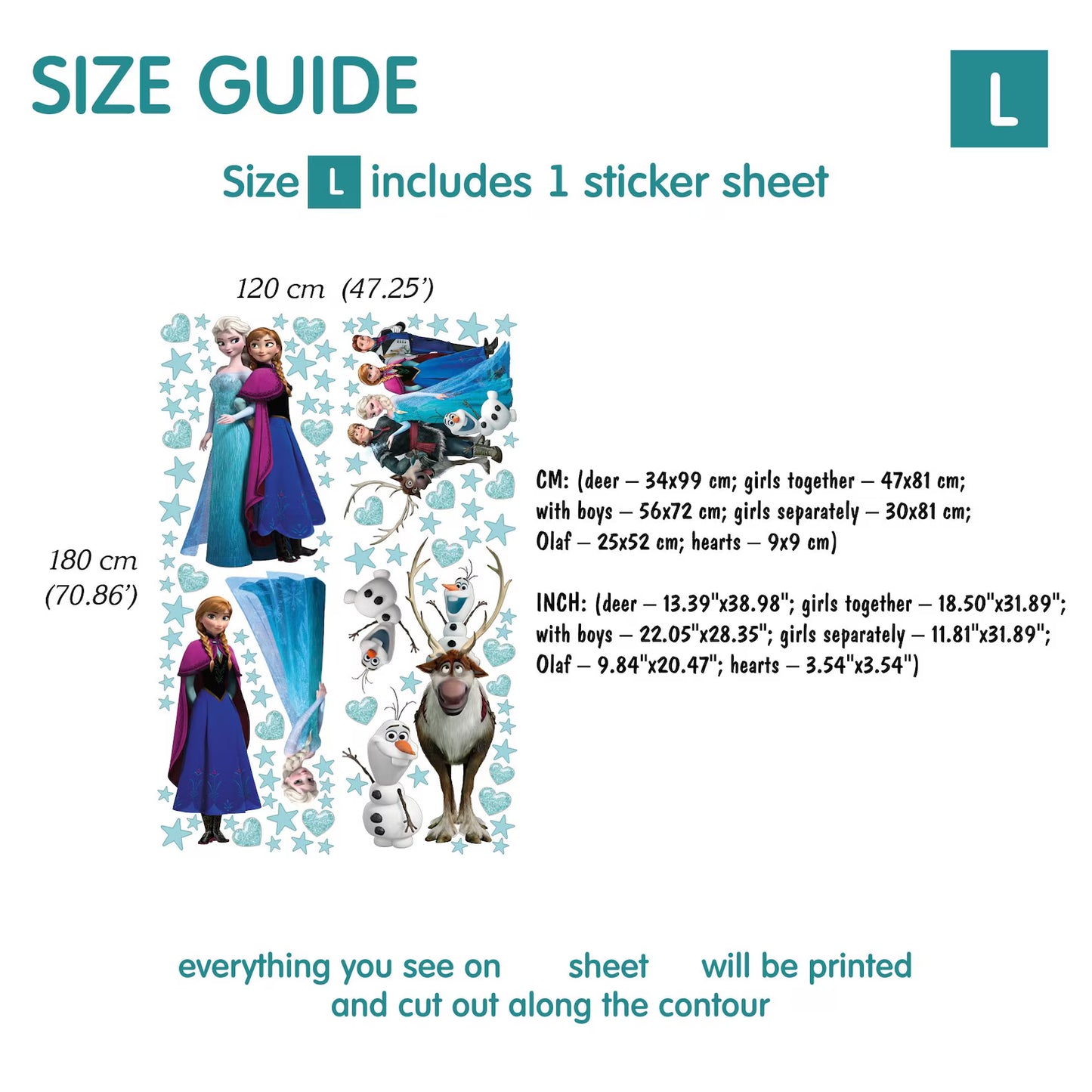 Frozen Wall Decals