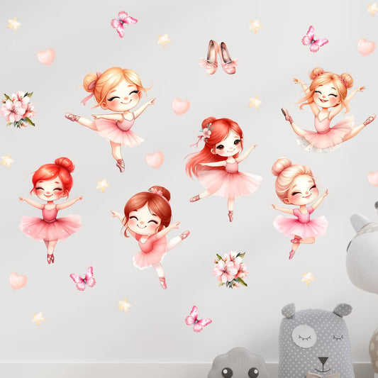 Ballerina Wall Decals