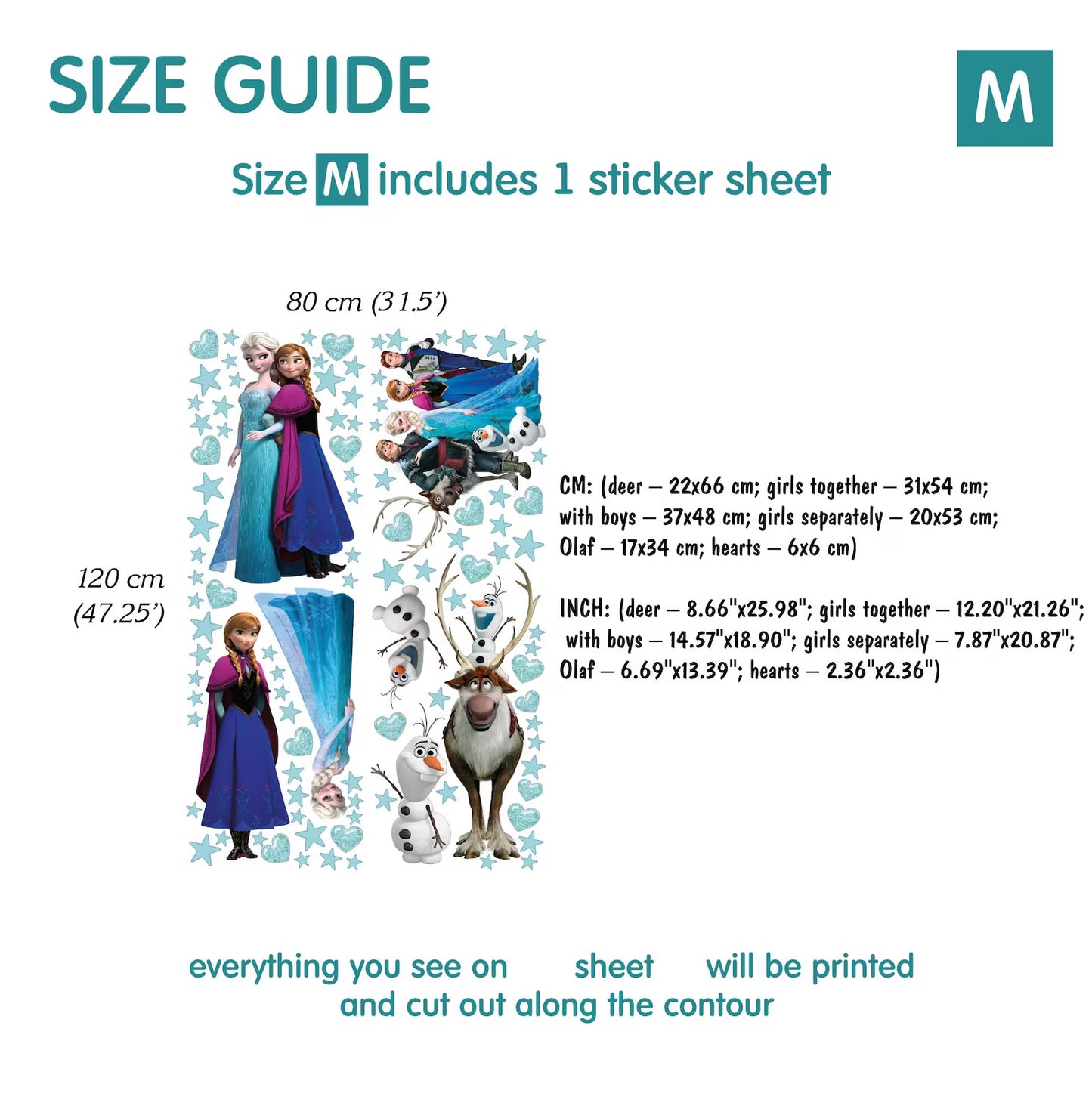 Frozen Wall Decals