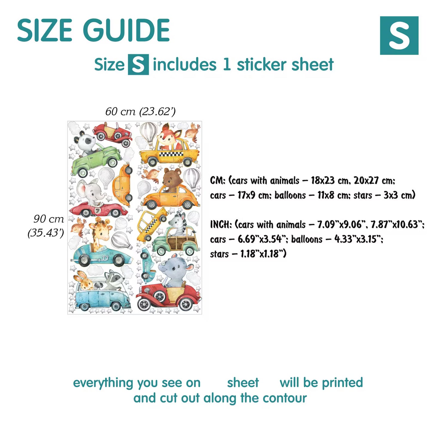 Cars Wall Decals (83.0)