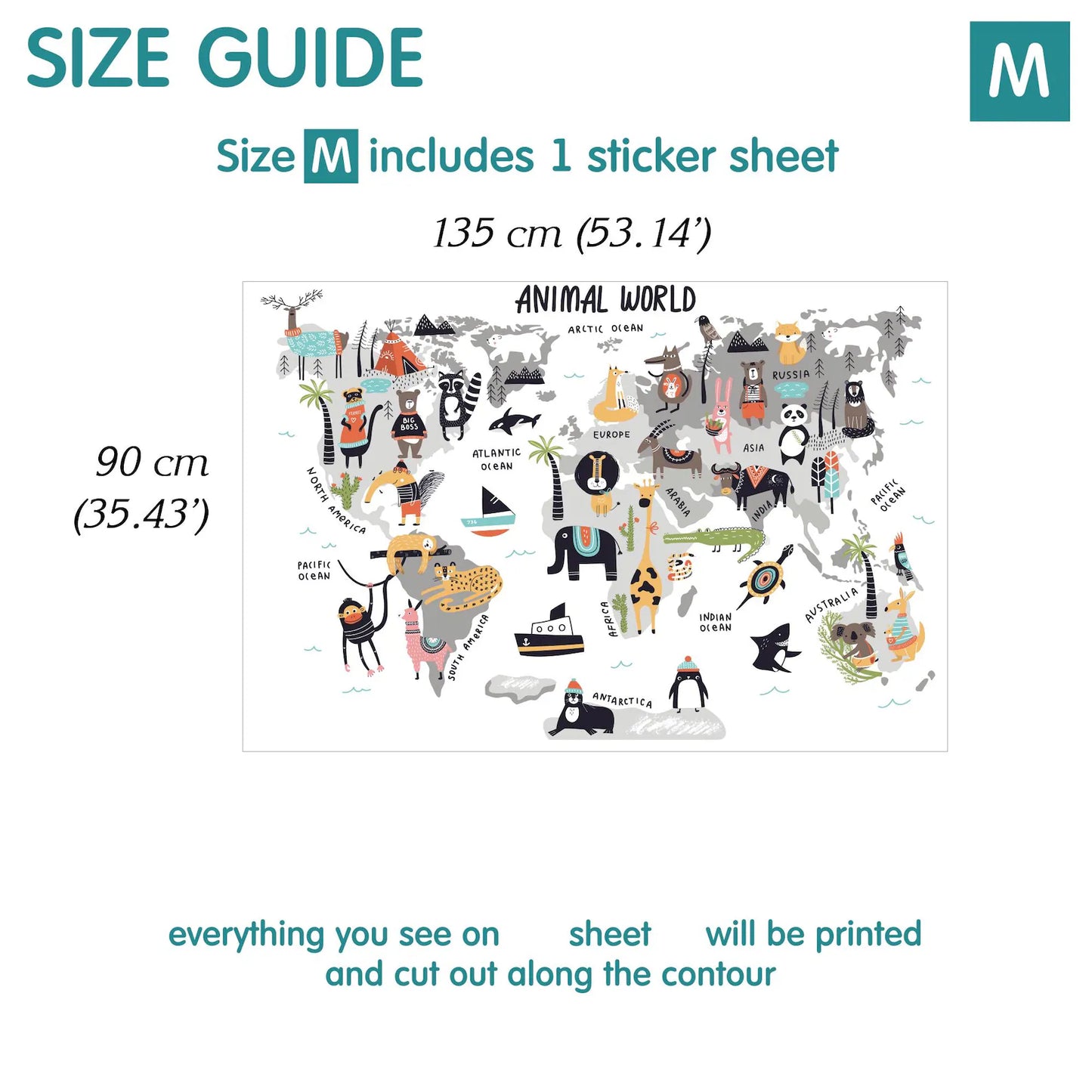 Map Wall Decals (6.0)