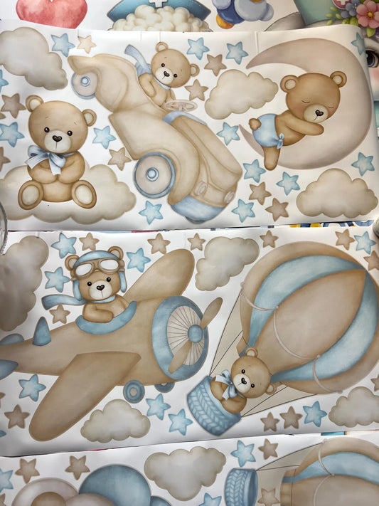 Bears Wall Decals 11.71