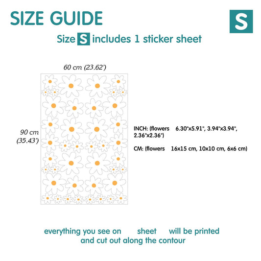Daisy Wall Decal 1.2