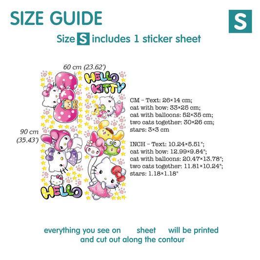 Cats Animal Wall Decals 84.70