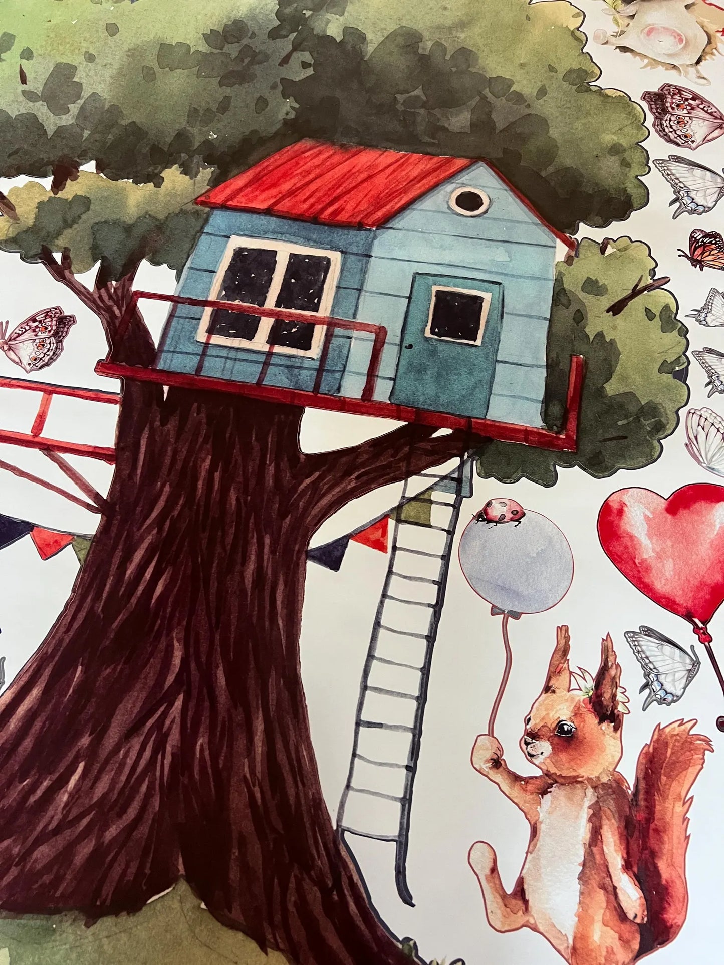 Tree House Wall Decal 1.4