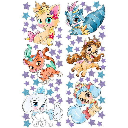 Princess Pets Wall Decals