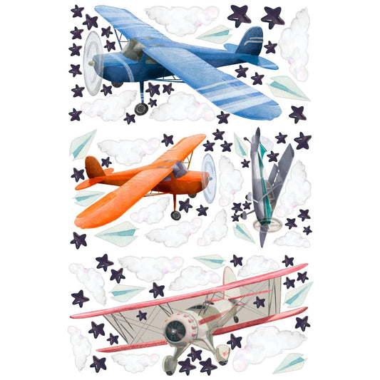 Airplane Wall Decal 1.11