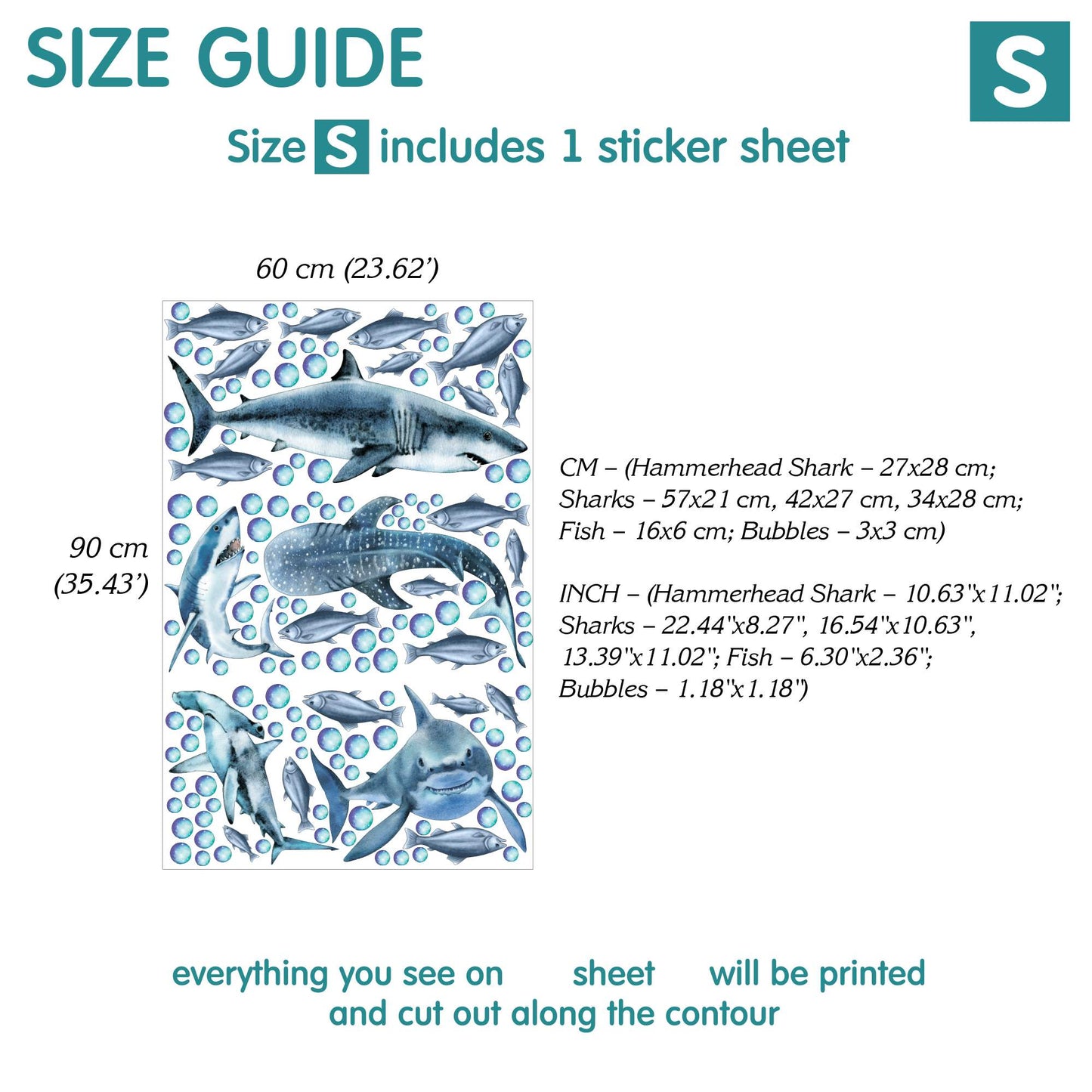 Sharks Wall Decals