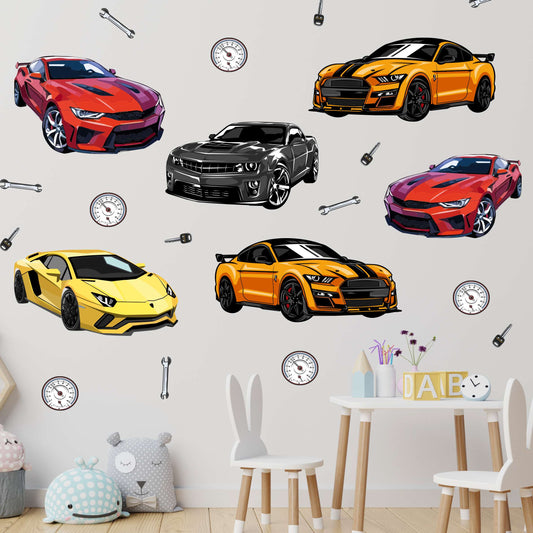 Cars Wall Decals 11.23